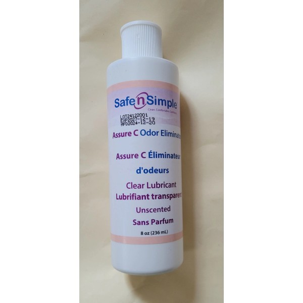Safe N Simple Assure C SNS41408 Odor Eliminator Clear Lubricant