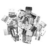50pcs Hinges Appearance Electroplating Durable Iron Material Wooden Boxes Repairing