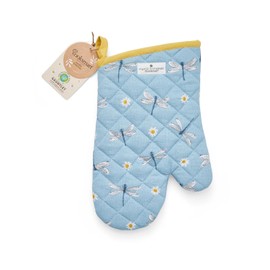 Cooksmart British Designed Oven Gloves | Modern Design Gauntlet Oven Gloves Heat Resistant | Oven Mitt or Baking Gloves Perfect For Modern Kitchens