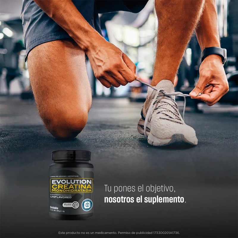 Creatina Monohidratada Pura Polvo Sabor 100 Servicios Suplementos Alimenticios Creatine