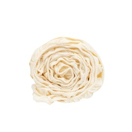 Organic Cotton Full Fitted Sheet Only - 100% GOTS Certified Organic Cotton, Breathable, Unbleached, Cooling, Deep Pocket, Sateen Weave, 400 Thread Count (Full - Natural Ivory/Off-White Color)