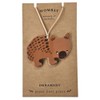 Paper Boat Press Ceramic Ornament - Wombat