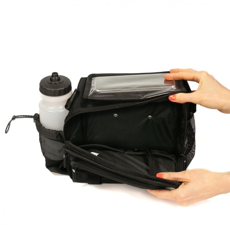Haberland Bottle Bicycle Handlebar Bag Black