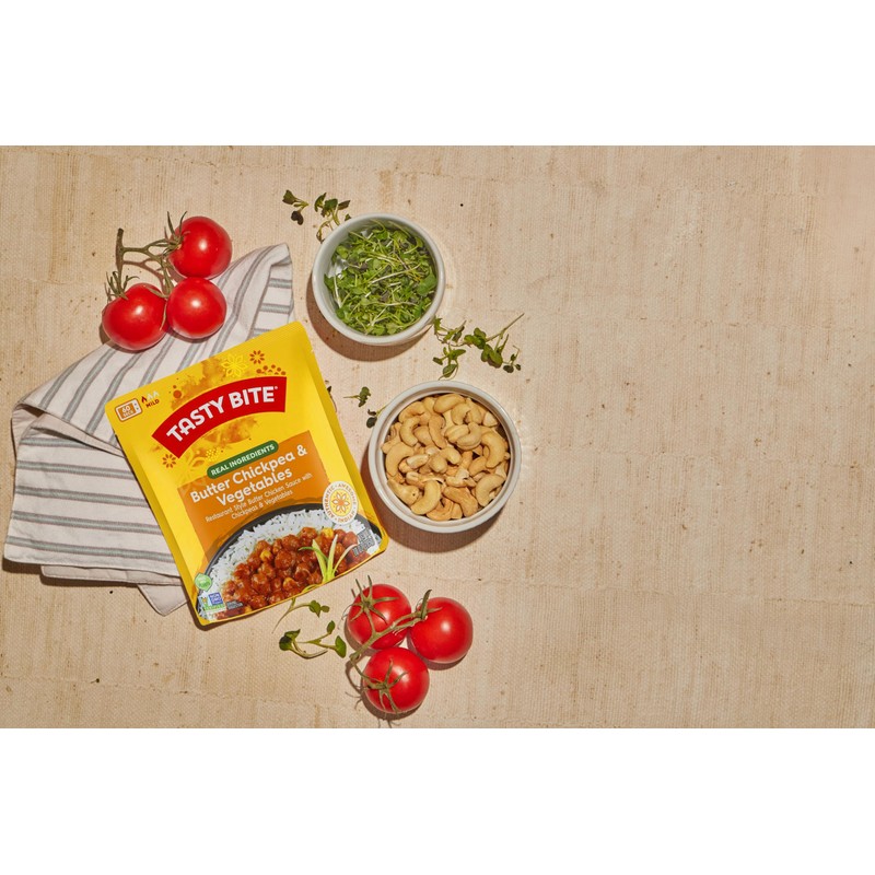 Tasty Bite Butter Chickpea & Vegetables, 10 Ounce, Pack of