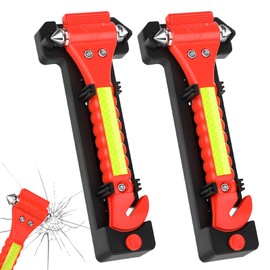 NEUTYPECHIC Window Breaker Hammer 2 in 1 190 x 73 x 34 mm Reflective Strips