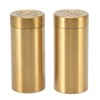 2Pcs Gold Jar, Airtight Seasoning Bottle with Top Rotatable Shaker