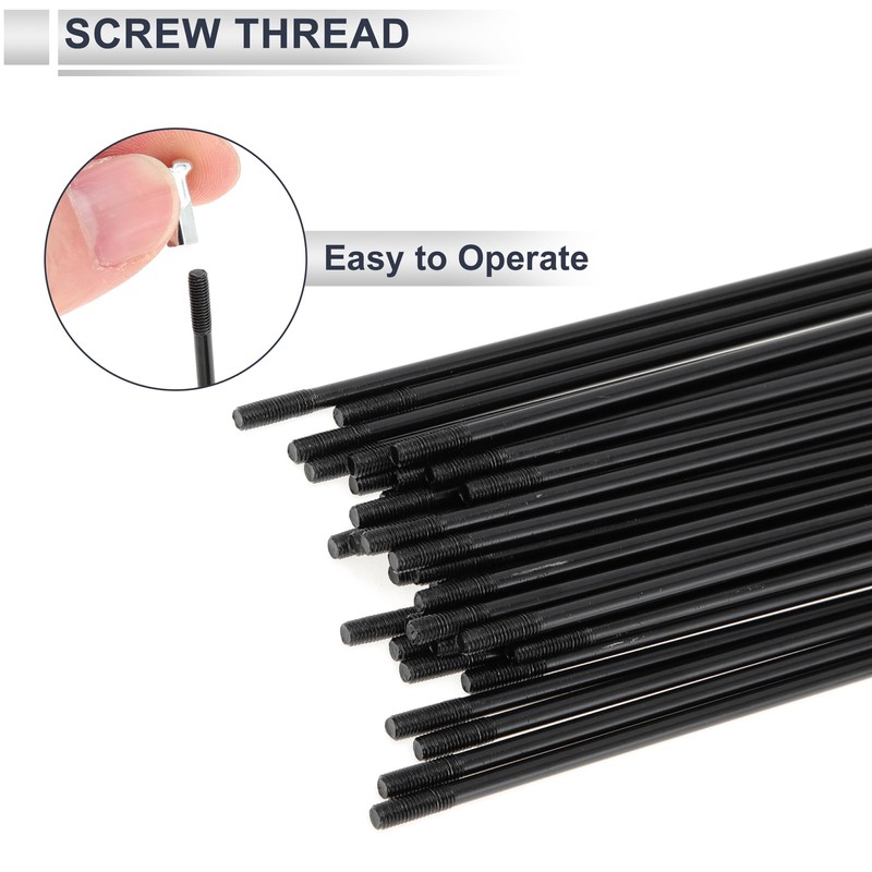 RATCHROLL 1 Set Universal Bicycle Spokes 12G 76mm Length Bike