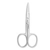 Beauty Plus - Nail Scissors 9CM, Straight - Curved, Suitable For Eyebrows, Nose, Nails, Professional Scissors (Straight 9CM)