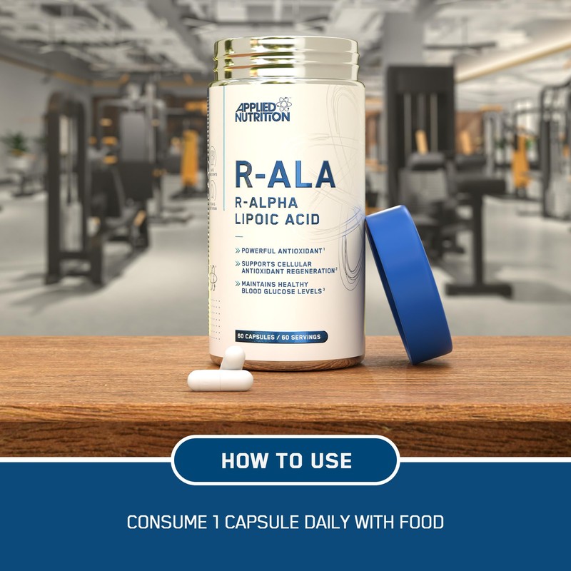 Applied Nutrition R-Alpha Lipoic Acid 200mg - 60 Vegetable R