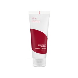 ISNTREE Chestnut PHA 5% Clear Cream 100ml 3.38 fl.oz | Mild exfoliant for sensitive skin | Hydrating texture moisturizer