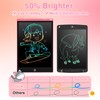 LCD Writing Tablet, 12inch Colourful Magnetic Drawing Pad Learning Educational