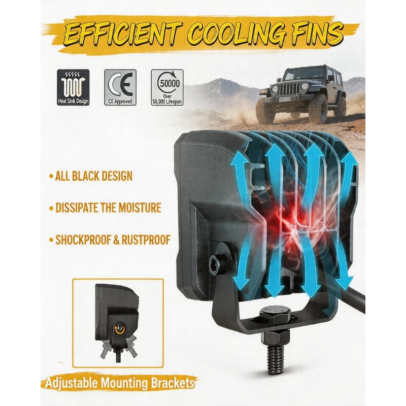 LED Cubes CREE LED Pods Driving Light for Truck Pickup
