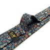 [S&W SHLAX&WING] Men's Necktie 160cm Extra Long Blue Red Orange