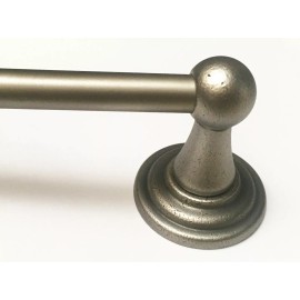 Pegasus 24 inch Towel Bar RUSTIC NICKEL Finish Series 1100 120 975 Made in USA