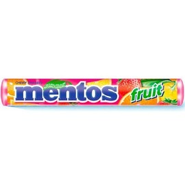 20 Packs of Mentos Fruit Chewy Candy with Natural Flavours