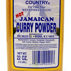 Blue Mountain Jamaican Curry Powder Hot -22oz by Blue Mountain