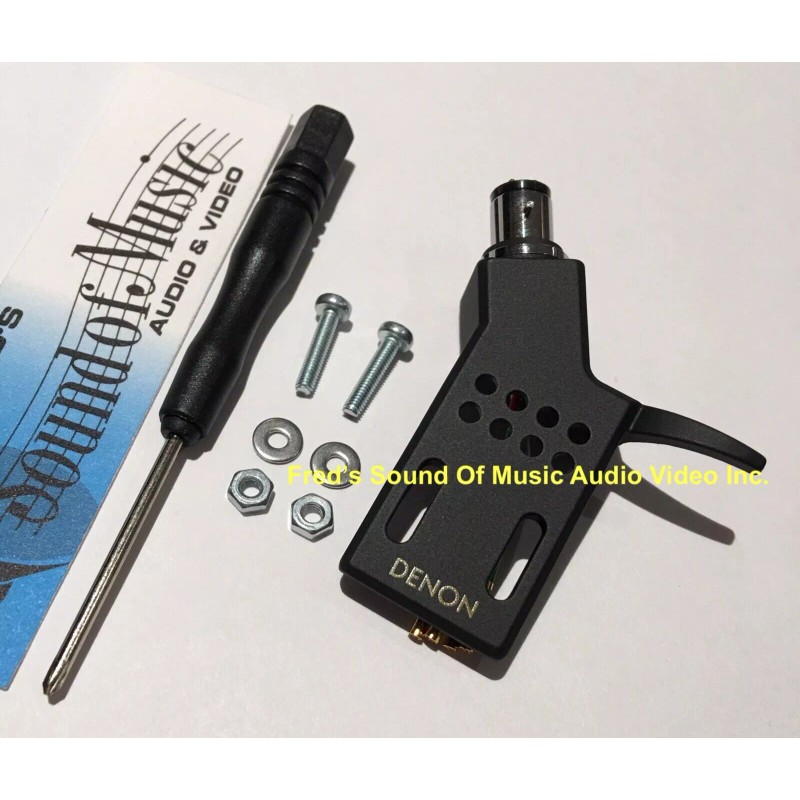 Denon NEW GENUINE DENON DP300F TURNTABLE HEADSHELL with SCREW KIT