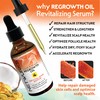 Hair & Scalp Regrowth Oil, Pure Rosemary, Coconut Oil &
