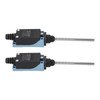 2Pcs Momentary Limit Switch Travel Switch Flexible Coil Spring Rod