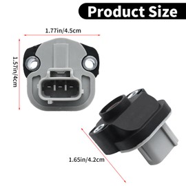 Hoypeyfiy Throttle Position Sensor TPS 5017479AA 4882219AB Replacement for Dodge Ram 1500 2500 Durango Dakota 3.9L 4.7L 5.2L 5.9L 1995-2007