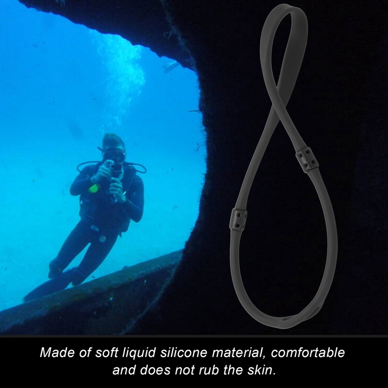 Regulator Holder Scuba Diving Silicone Regulator Necklace Holder Diving Accessories