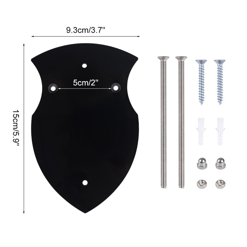 DONGKER Sword Holder, 1 Piece Acrylic Sword Wall Mount, Axe