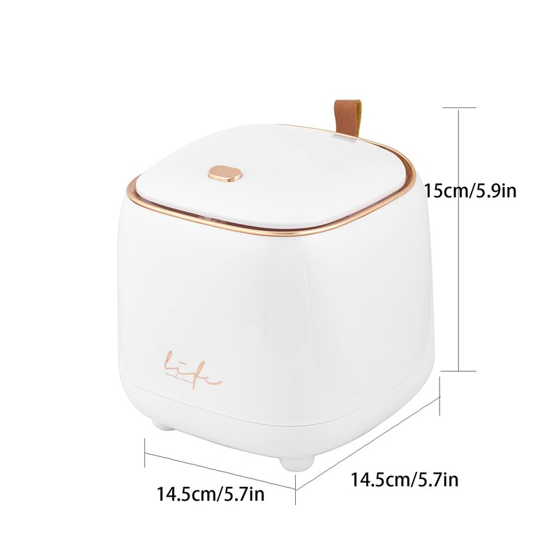 diyannuo Plastic trash can creative mini desktop trash can, with
