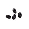 Black Jelly Beans, 4 Pound Bulk Bag, Black Licorice Flavor,