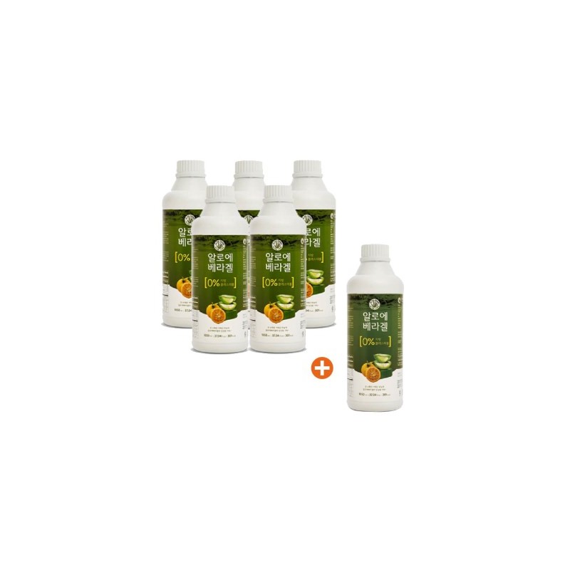 RECRE 1 bottle of Geoje eco-friendly organic aloe vera gel