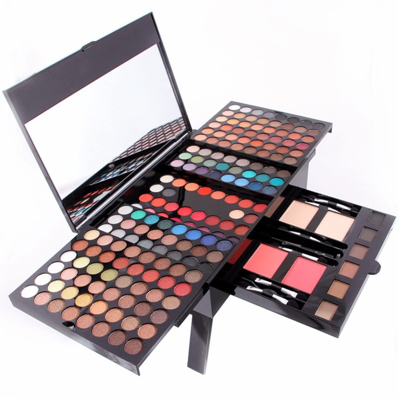 CHSEEO Make-Up Set Cosmetics Vanity Case Cosmetic Gift Set Lip