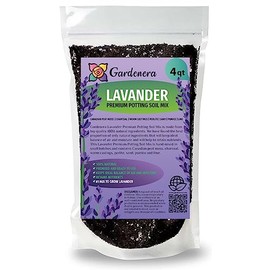Gardenera Lavender Planting Mix - Promote Healthy Root Development and Aromatic Flowers - 4 QUARTS