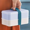 Elastic Cinch Straps Bento Box Elastic Belt 4PCS Lunch Box
