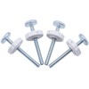 Flauzmann M8x95mm 4 Pack Baby Gate Screws Replacement (8mm Diameter)