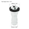 sourcing map Air Conditioner Drain Hose Connector 15mm Tube Straight