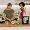 Bilifre Black Bamboo 8/9/10-Inch Paper Plate Holder, No-Drill Wall-Mounted, Countertop