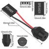 ELFJMZP PC Motherboard Internal Speaker, Desktop Computer Case Buzzer for