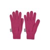 Sterntaler Baby Girls Knitted Finger Gloves Striped Winter Gloves, magenta
