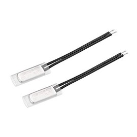 sourcing map KSD9700 Thermostat 85°C Normally Closed Temperature Switch Thermal Switch N.C 5A Metal Temperature Controller Bi-Metal Pack of 2