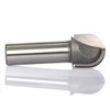 Akylin 5pcs Round Nose Router Bits Set 1/2 Inch Shank,Core