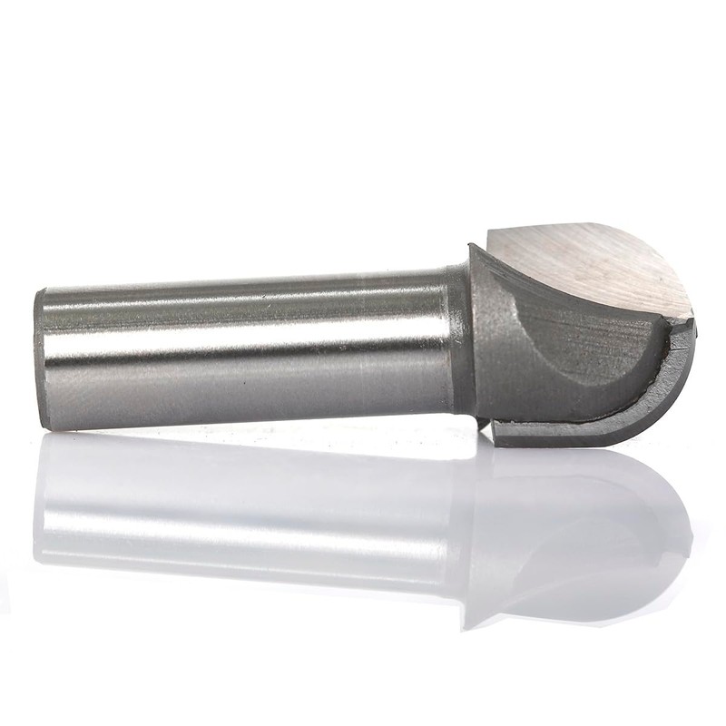 Akylin 5pcs Round Nose Router Bits Set 1/2 Inch Shank,Core