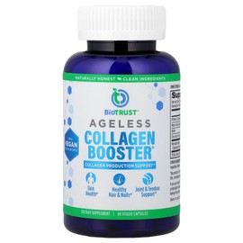 BioTRUST BioTrust Ageless Collagen Booster 60 Vegetarian Capsules Supplement / BioTRUST 바이오트러스트 에이지리스 콜라겐 부스터 60 식물성 캡슐 보충제