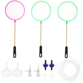 FELTECHELECTR 1Set DIY Shrimp Net Catch and Release Fishing Net Kit with Accessories for Aquarium Portable Net for Fish Hatching and Egg Laying