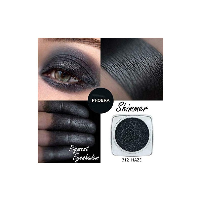 AQUAPURITY PHOERA® Pigment Eyeshadow Palette Metallic Shimmer Glitter Loose Powder