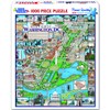 White Mountain Puzzles Washington DC - 1000 Piece Jigsaw Puzzle