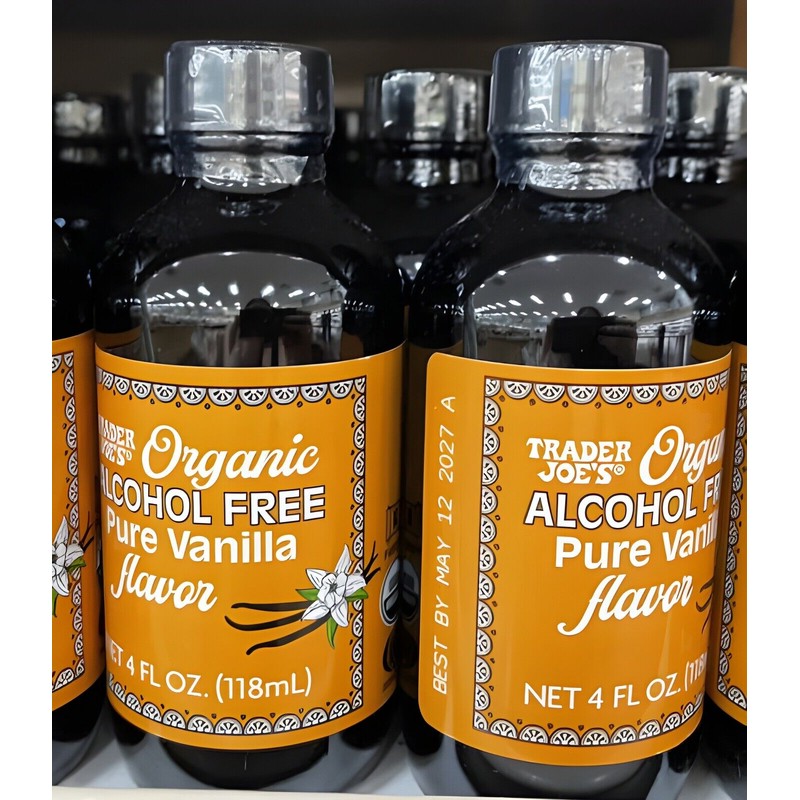 Trader Joe's 2 PACKS Trader Joe's Organic Pure Vanilla Flavor
