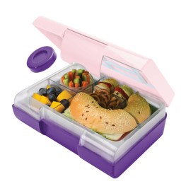 Smash Kids Bento Bite Lunch Box, Pink