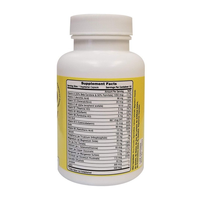 K Free Daily Multivitamin - No Vitamin K - Safe