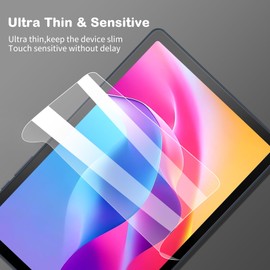LaoShuSheng Anti-Glare Screen Protector for TCL TAB 10 Gen 4 Tablet 10.1", Anti Fingerprint, Scratch Resistant, Paper Texture Feel Nano Matte PET Soft Film, 2-Pack ﻿ (Matte)