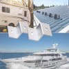4Pcs Solar Panel Mount Mounting Z Bracket Set Kits Aluminums
