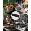 Metal Pull Down Kitchen Faucet Head Replacement with 15 Adapters,